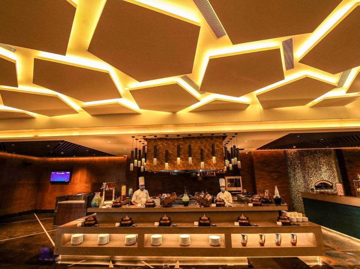 ホテル Radisson Blu Towers Kaushambi Delhi Ncr ガーズィヤーバード エクステリア 写真 The interior of the lounge