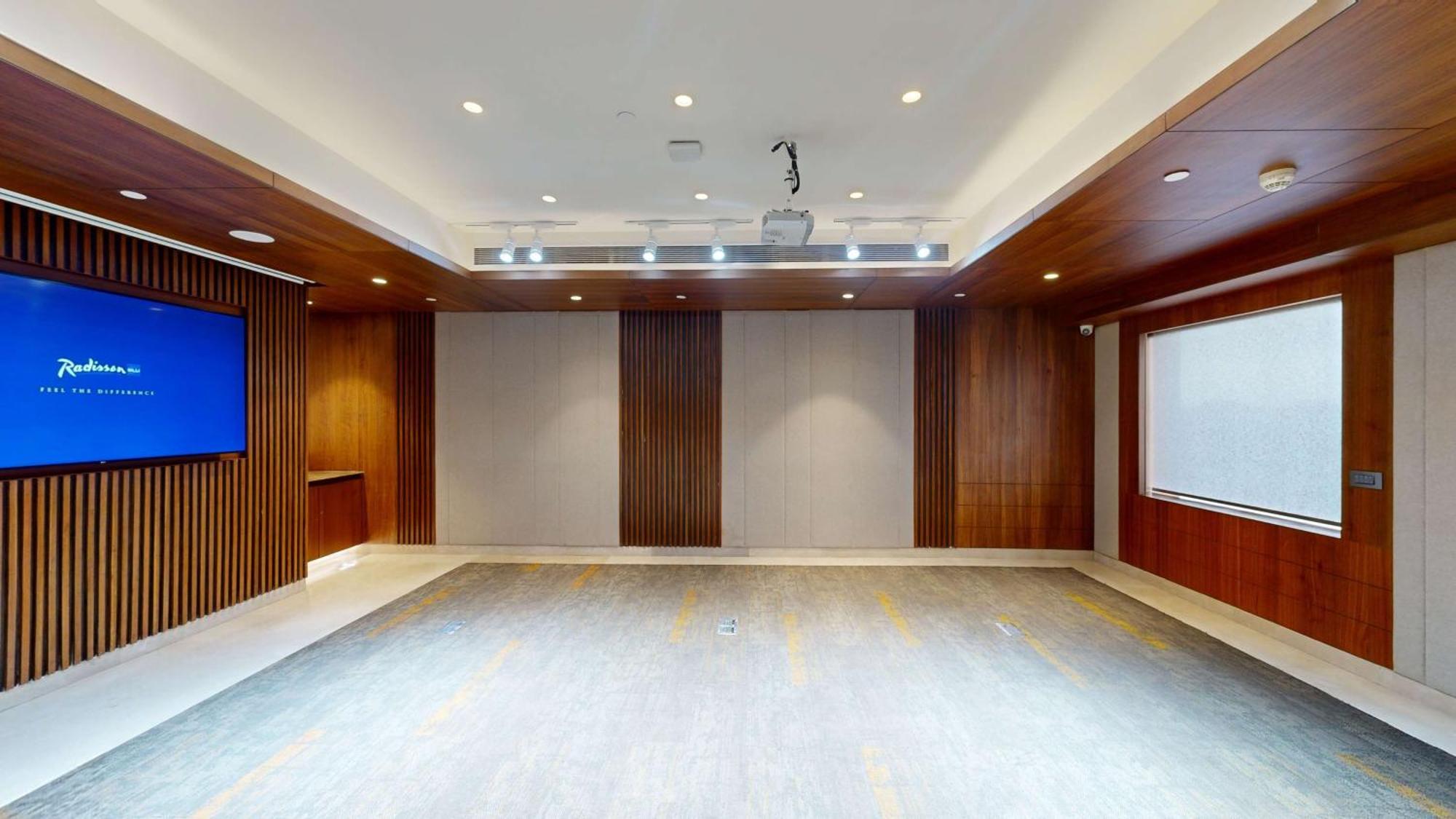 ホテル Radisson Blu Towers Kaushambi Delhi Ncr ガーズィヤーバード エクステリア 写真 The 3D model of the meeting room