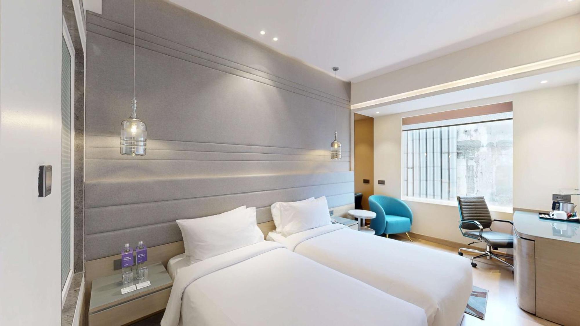 ホテル Radisson Blu Towers Kaushambi Delhi Ncr ガーズィヤーバード エクステリア 写真 Deluxe Room